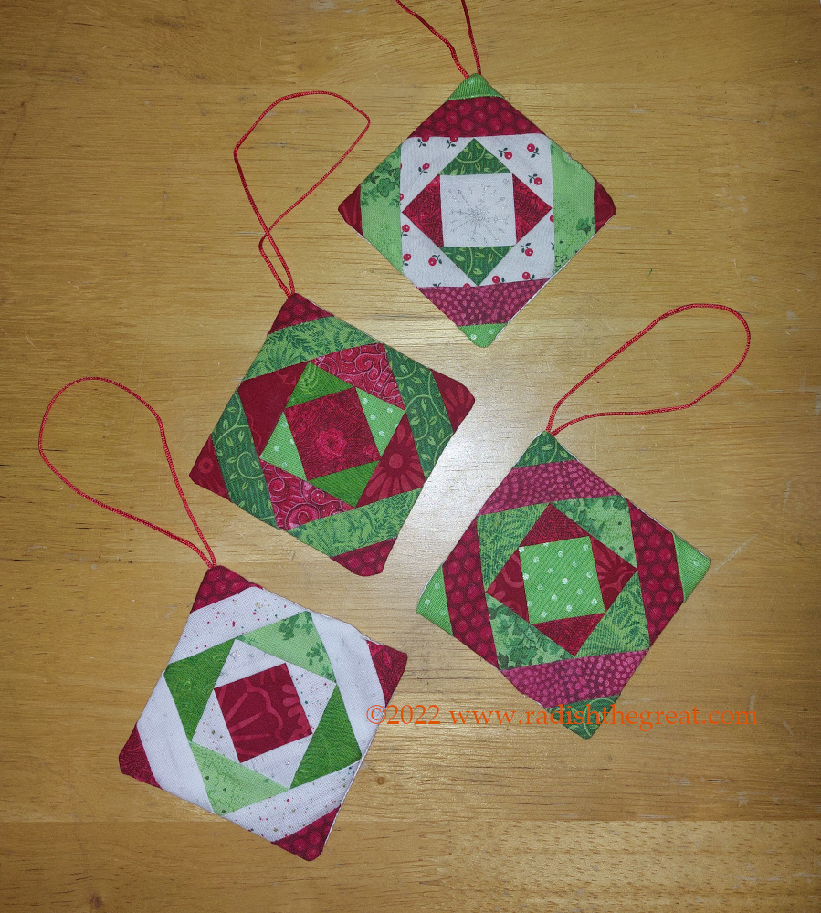 Patchwork quilt blocks